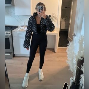 Cropped Puffer Jacket